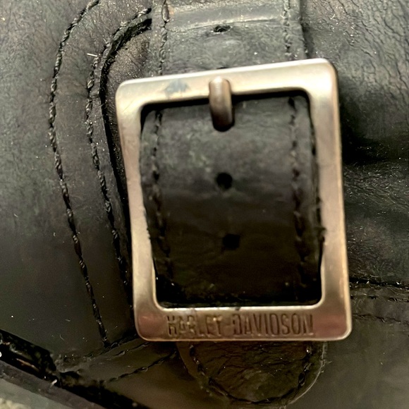 Woman’s Black Harley Davidson Motorcycle Boot size 5.5 - Picture 6 of 6